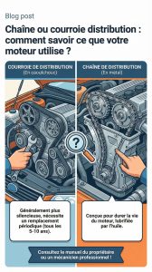 Chaine ou courroie distribution : comment savoir ce que votre moteur utilise